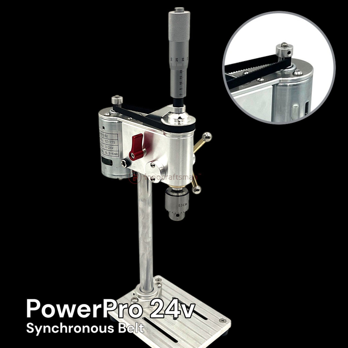 Compact Precision Drill Press for Fine Crafting