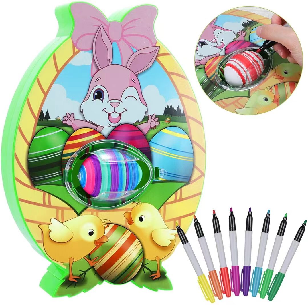 Children's DIY Joyful Egg Spinning Tool