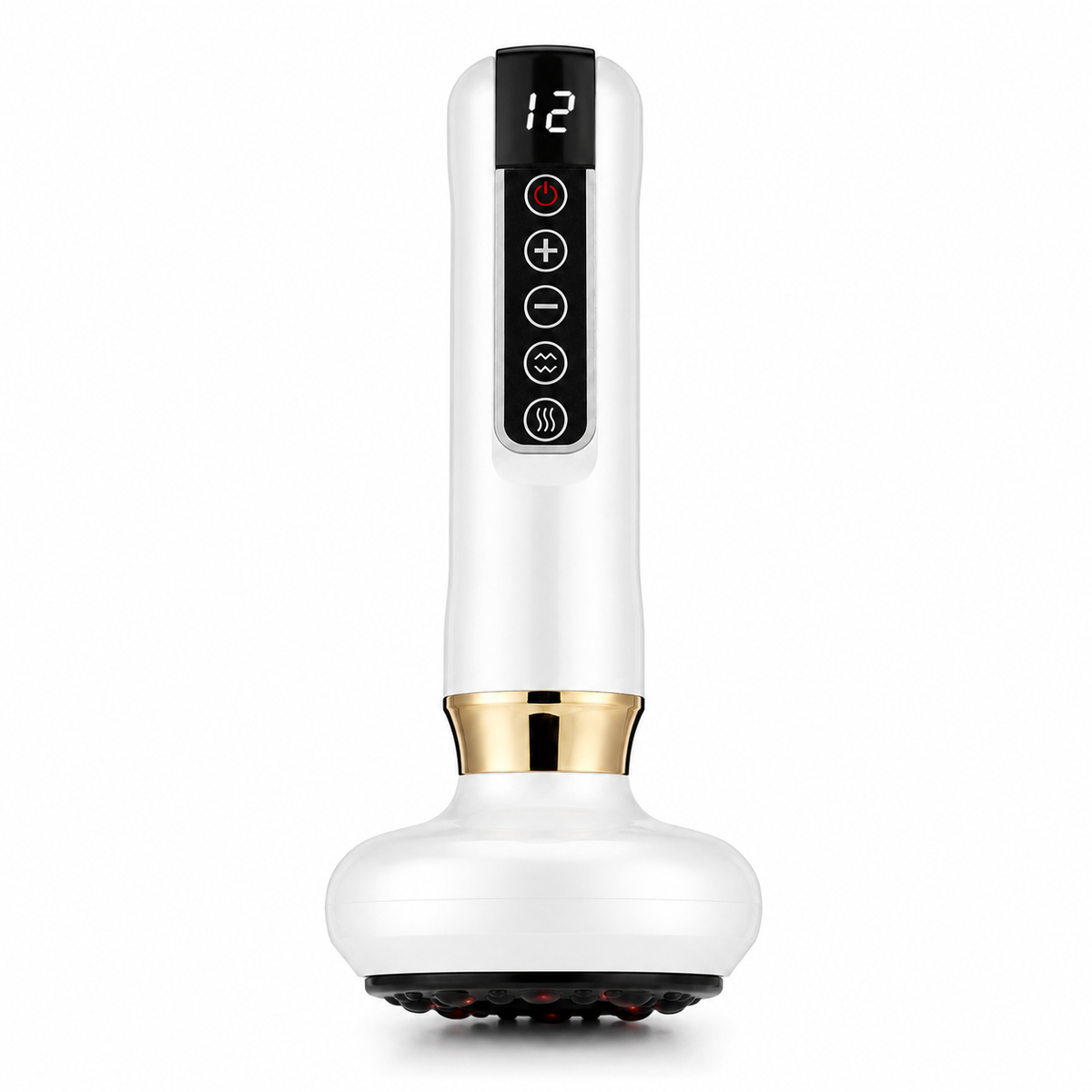 Cordless Electric Cupping Massager with 12 Suction Levels & Infrared Heat
