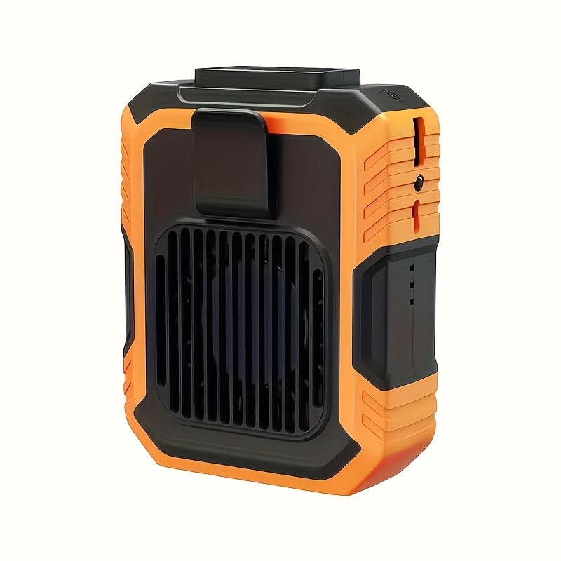 Portable Outdoor Cooling Fan - Waist-Mounted Design