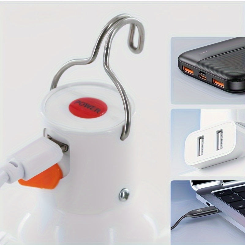 Rechargeable USB LED Lamp with Lithium Battery and ABS Casing