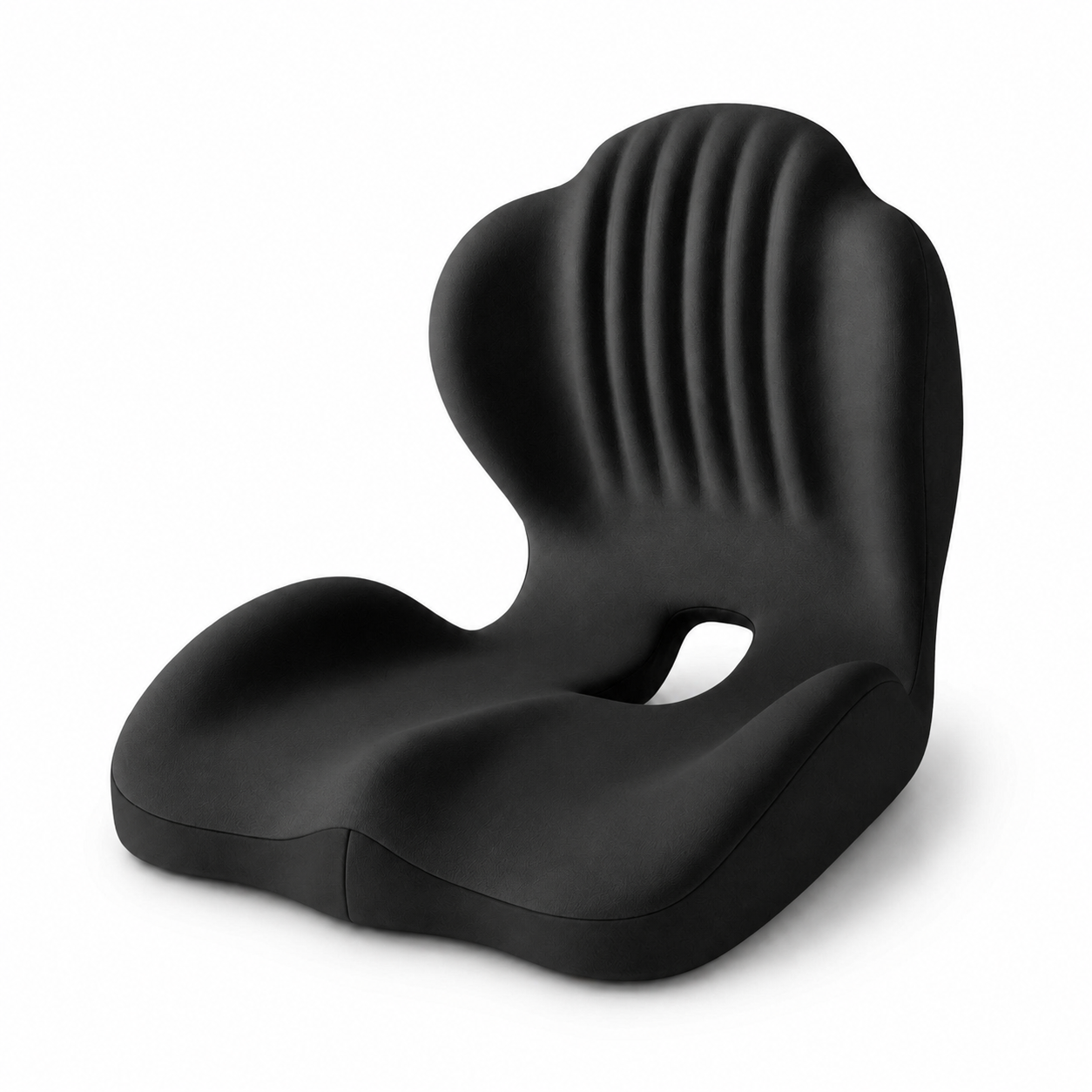 Ergonomic Seat Cushion with Back Support – Memory Foam for Office, Car, Home