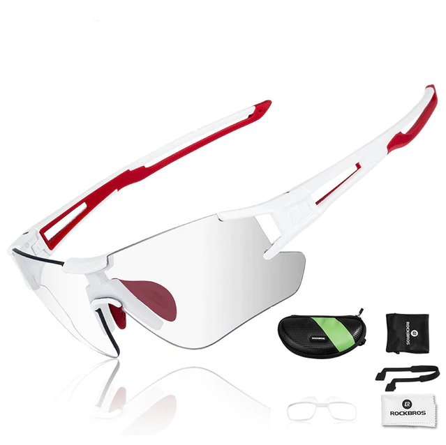 Cycling Sunglasses with Photochromic Lenses