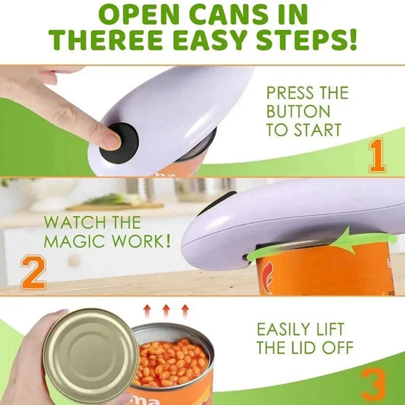 Electric Jar Opener for Effortless Can Access