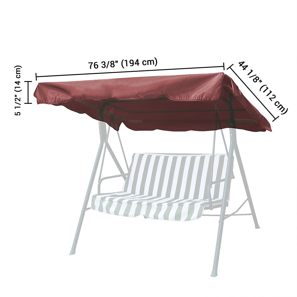 Versatile Outdoor Swing Canopy Replacement – Custom Colors & Sizes