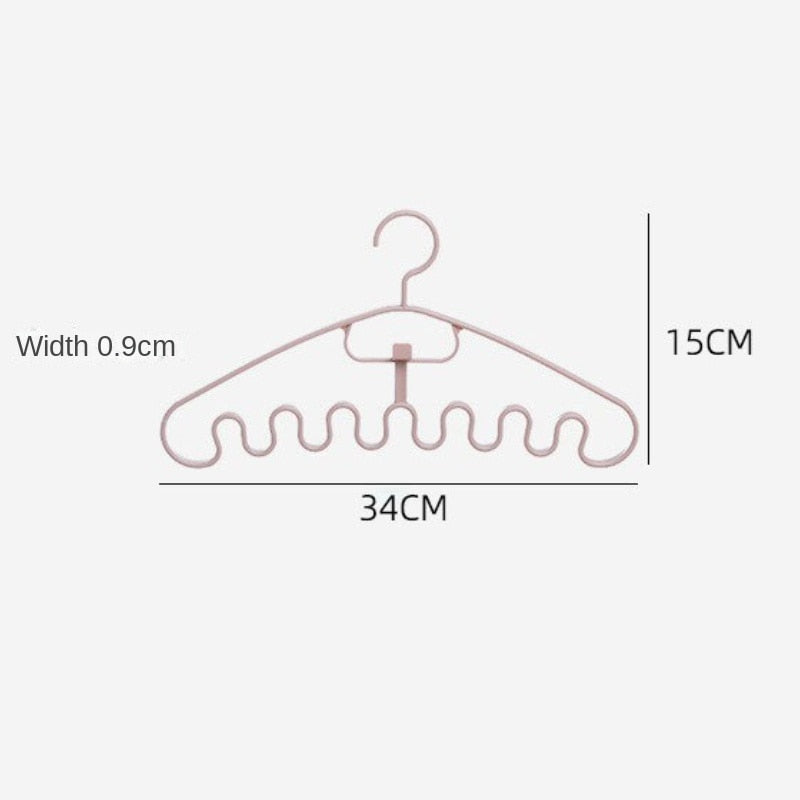 Space Saver Closet Hangers with Stylish Design