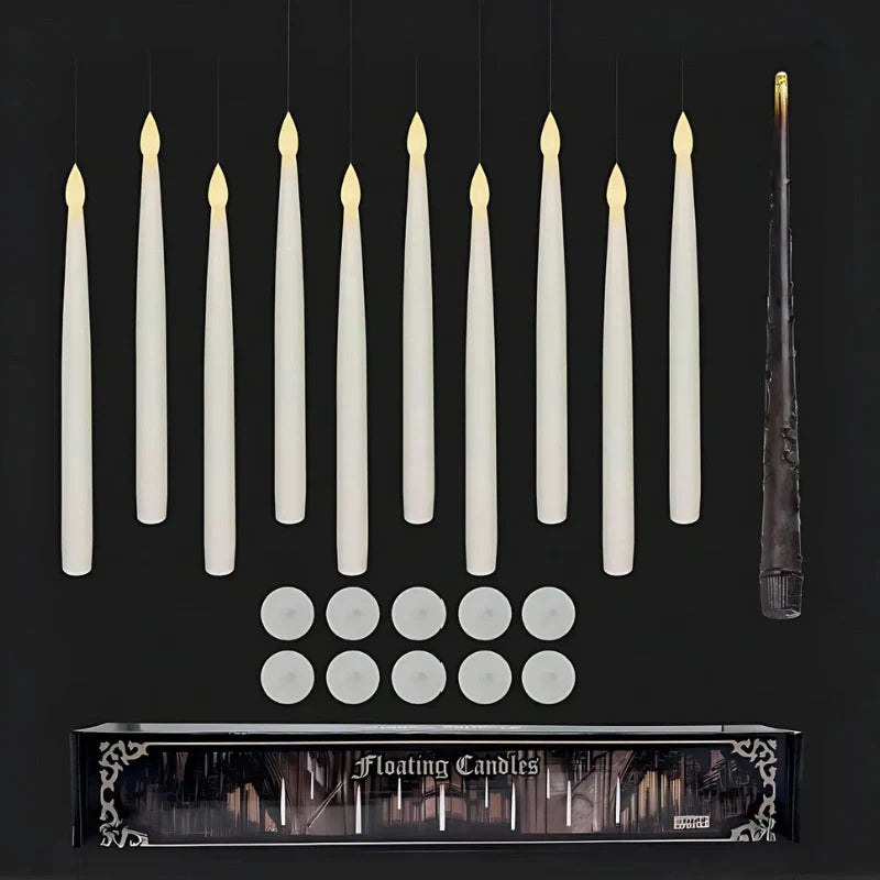 Floating LED Candles with Remote Control - Enchanting Light Effect