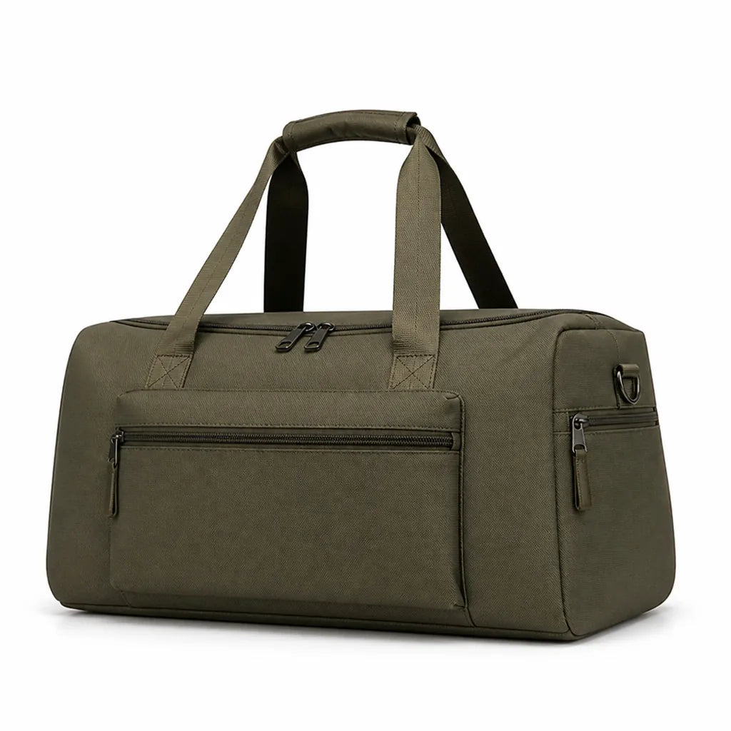 Durable Water-Resistant Travel Duffle with Ample Storage