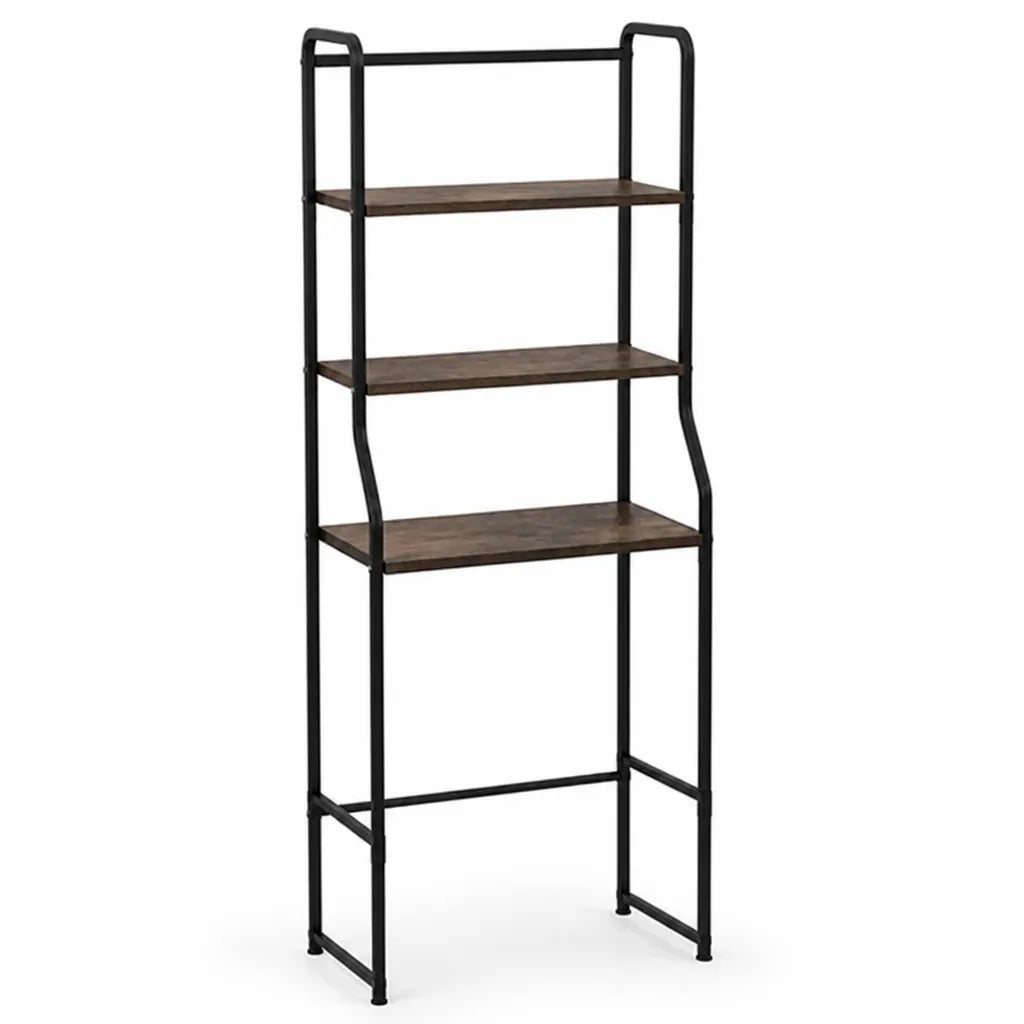 Durable 3-Tier Over-Toilet Storage Organizer