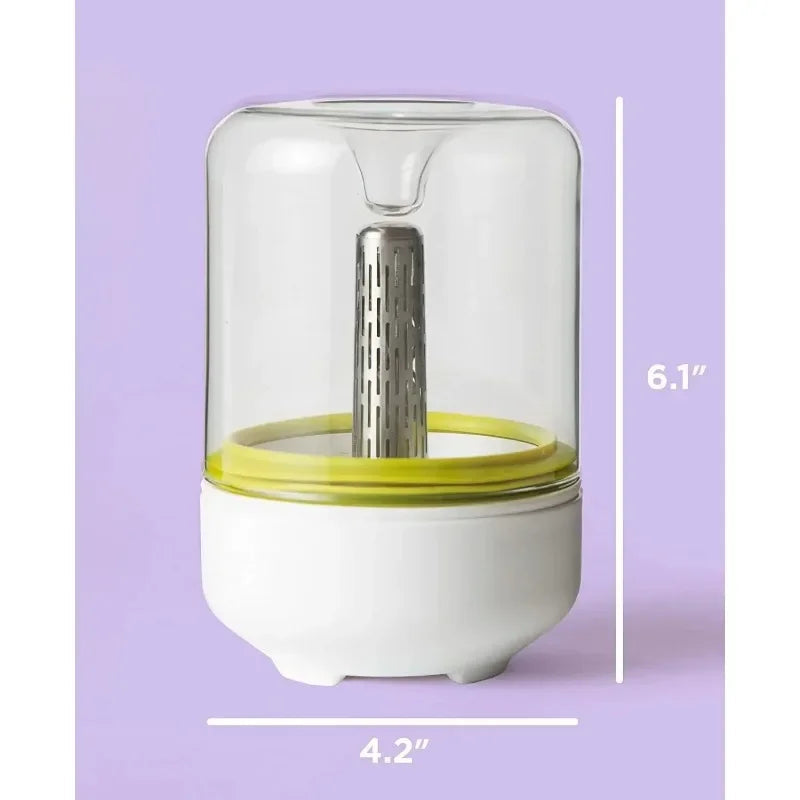 Glass Sprouting Device | 16 cm Sprout Kit with Drip System | Germination Set
