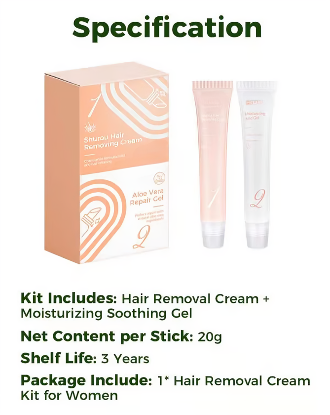 SmoothSkin™ Hair Removal Set - Effortless & Gentle Care
