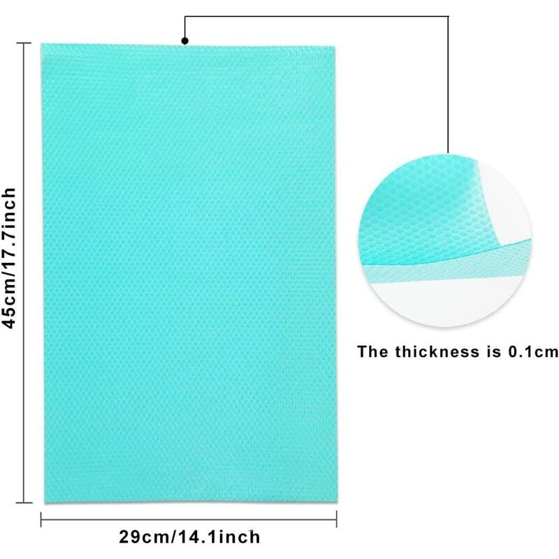Set of 4/8 Food-Safe Refrigerator Liners | FreshGuard™