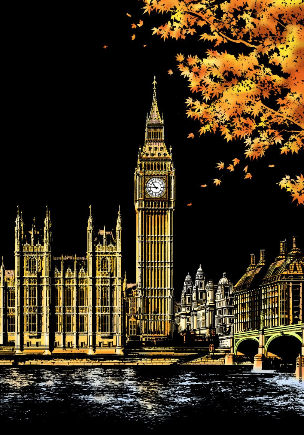5D Scratch Art Board | Creative Fun for All Ages | Includes Free Scratch Tool