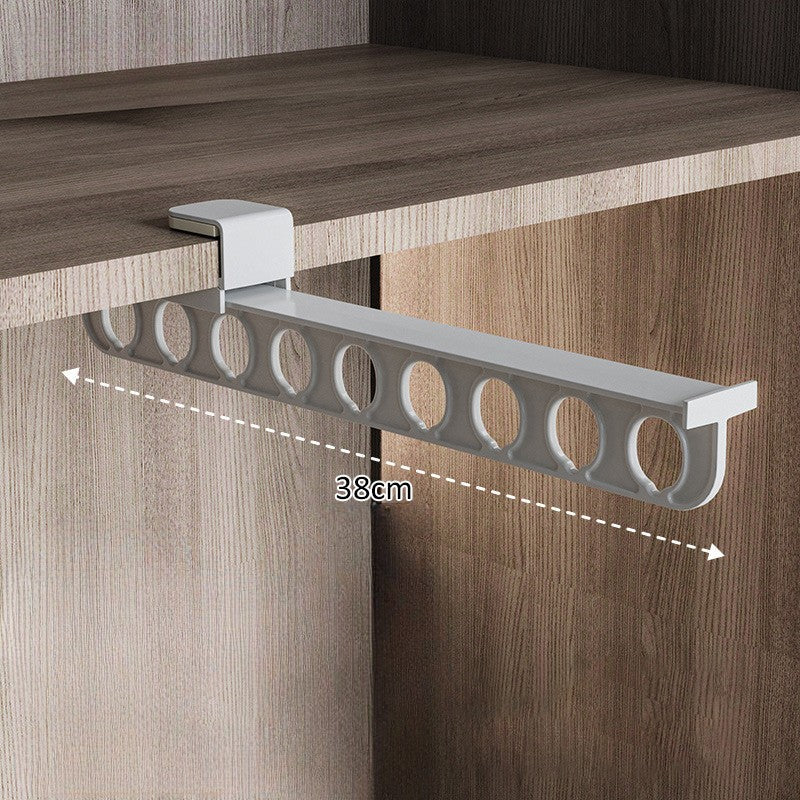 Double the Convenience | SmartCloth Rack for Effortless Wardrobe Organization