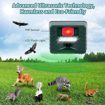 Ultrasonic Bird Repeller for Woodpecker Control – Effective Solution