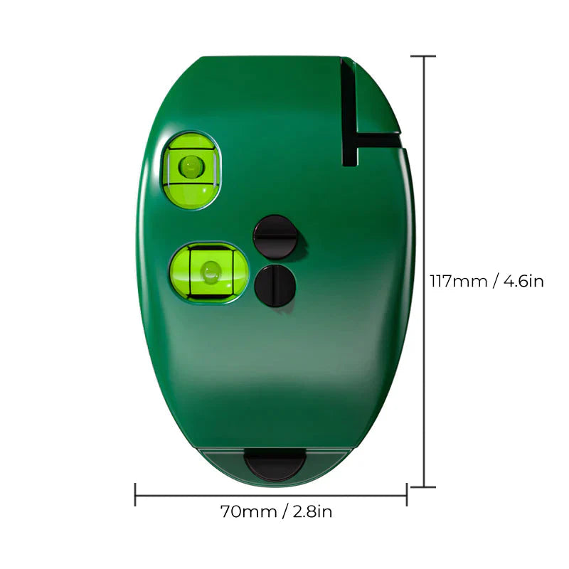 Precision Laser Level with 90° Projection for Easy Measurement