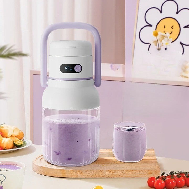 Compact Wireless Smoothie Blender with 12 Blades for Travel