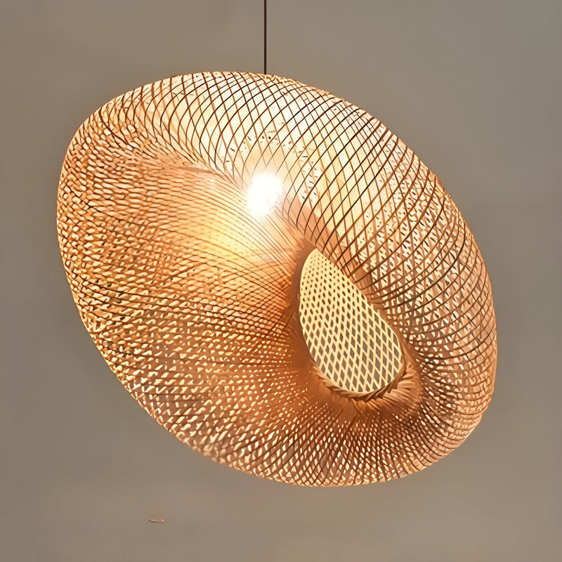 Nature-Inspired Bamboo Pendant - Taalita Design