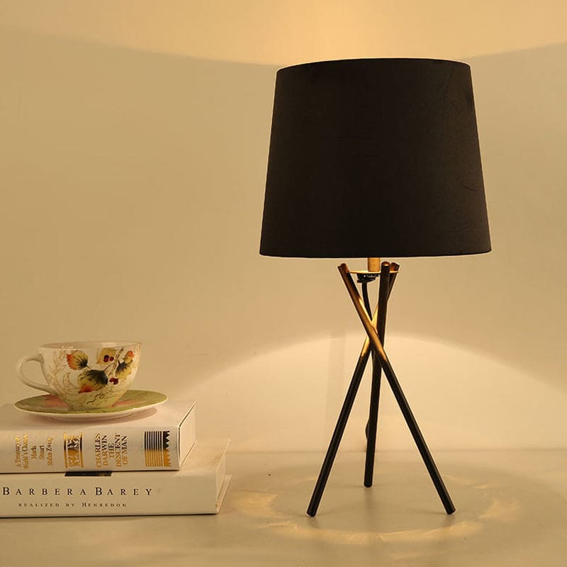 Stylish Fabric Lampshade Table Light