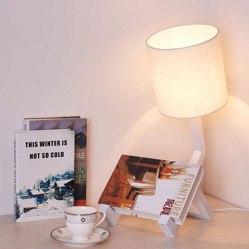 Storage Table Lamp in Nordic Design