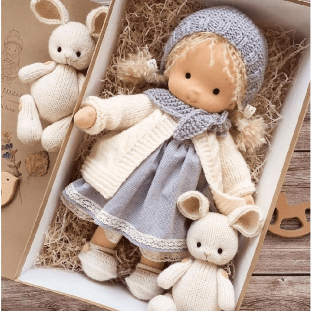 Creative Educational Toy - Handmade Cotton Doll for Kids