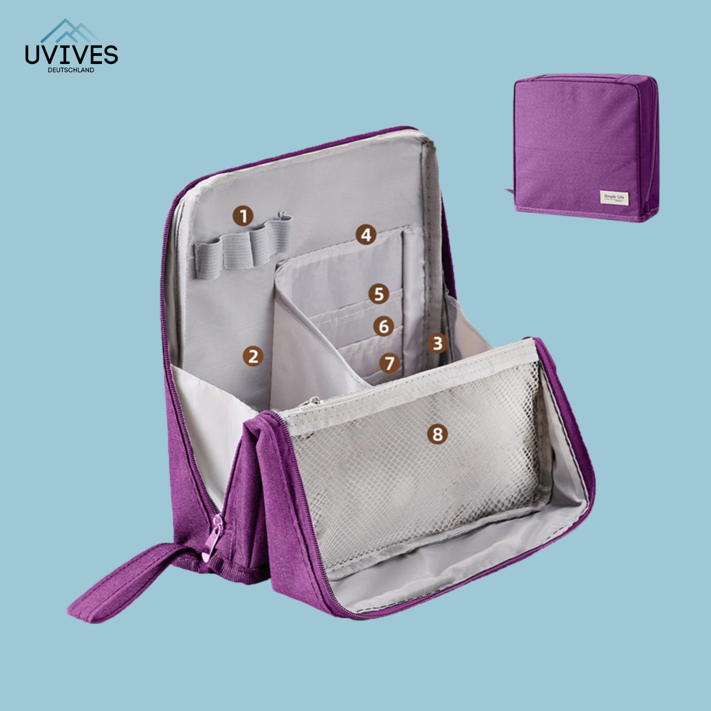 Cosmetic Bag for Home and Travel – Versatile Organizer