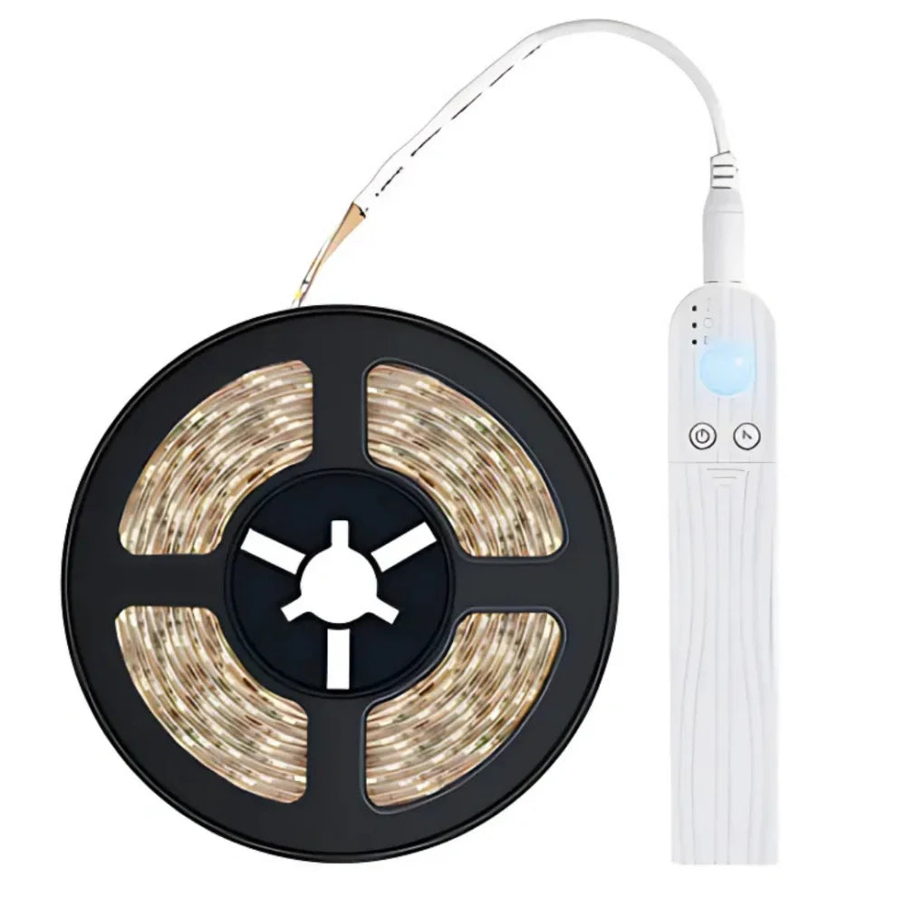 Weather-resistant LED Light with Motion Sensor – Flexible and Dimmable Strip