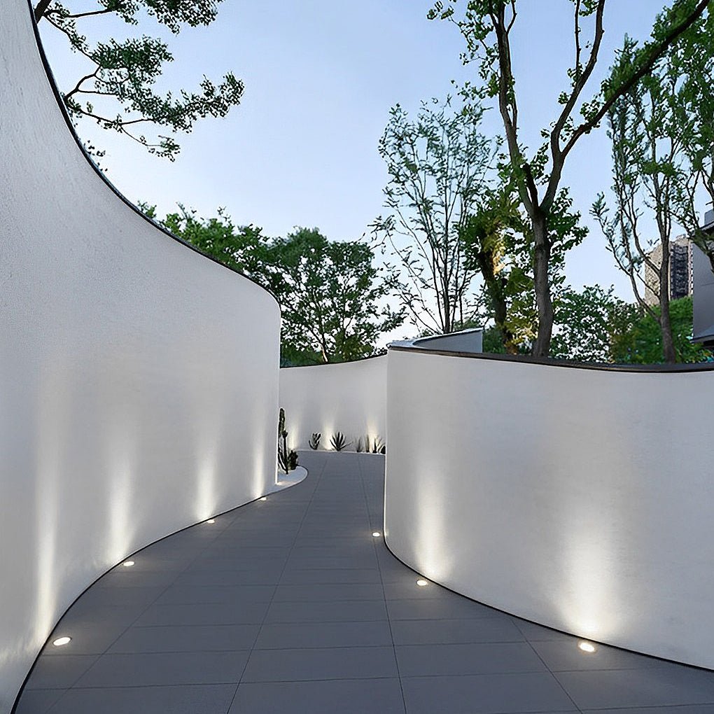 16 Pack Outdoor LED Recessed Stair Lights for Gardens and Decks
