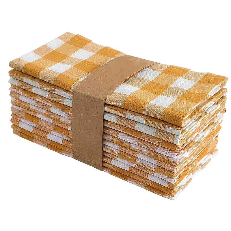 Elegant 16-Inch Reusable Table Napkins & Placemats Set