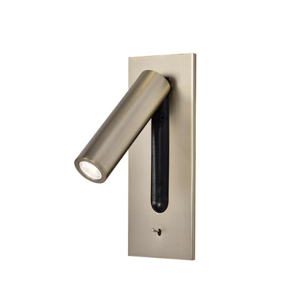 Contemporary Wall-Mounted Bedside Lamp with Adjustable LED Light
