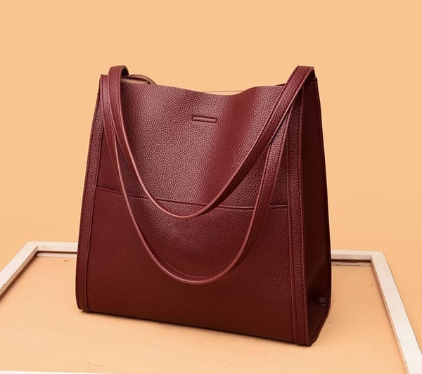 Waterproof Genuine Leather Crossbody Bag for Women