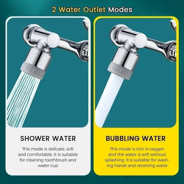 180-Degree Swiveling Kitchen Tap