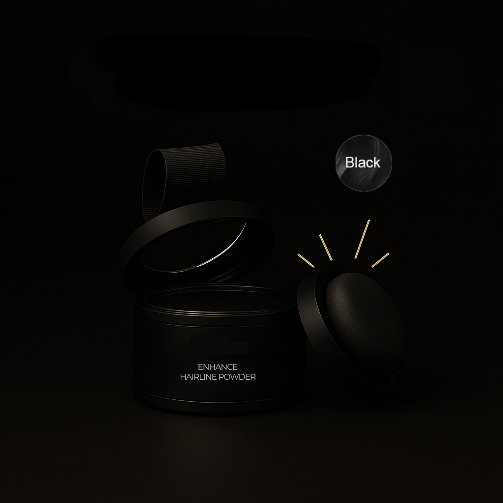Quick Hairline Concealer Powder for a Fuller Look
