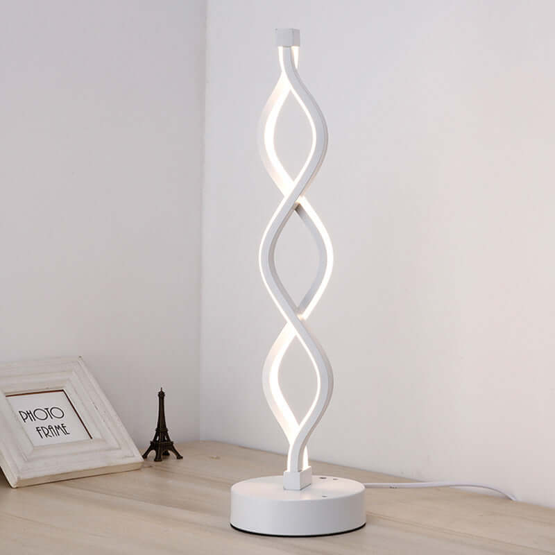 Acrylic and Aluminum LED Standing Lamp for Eye Comfort