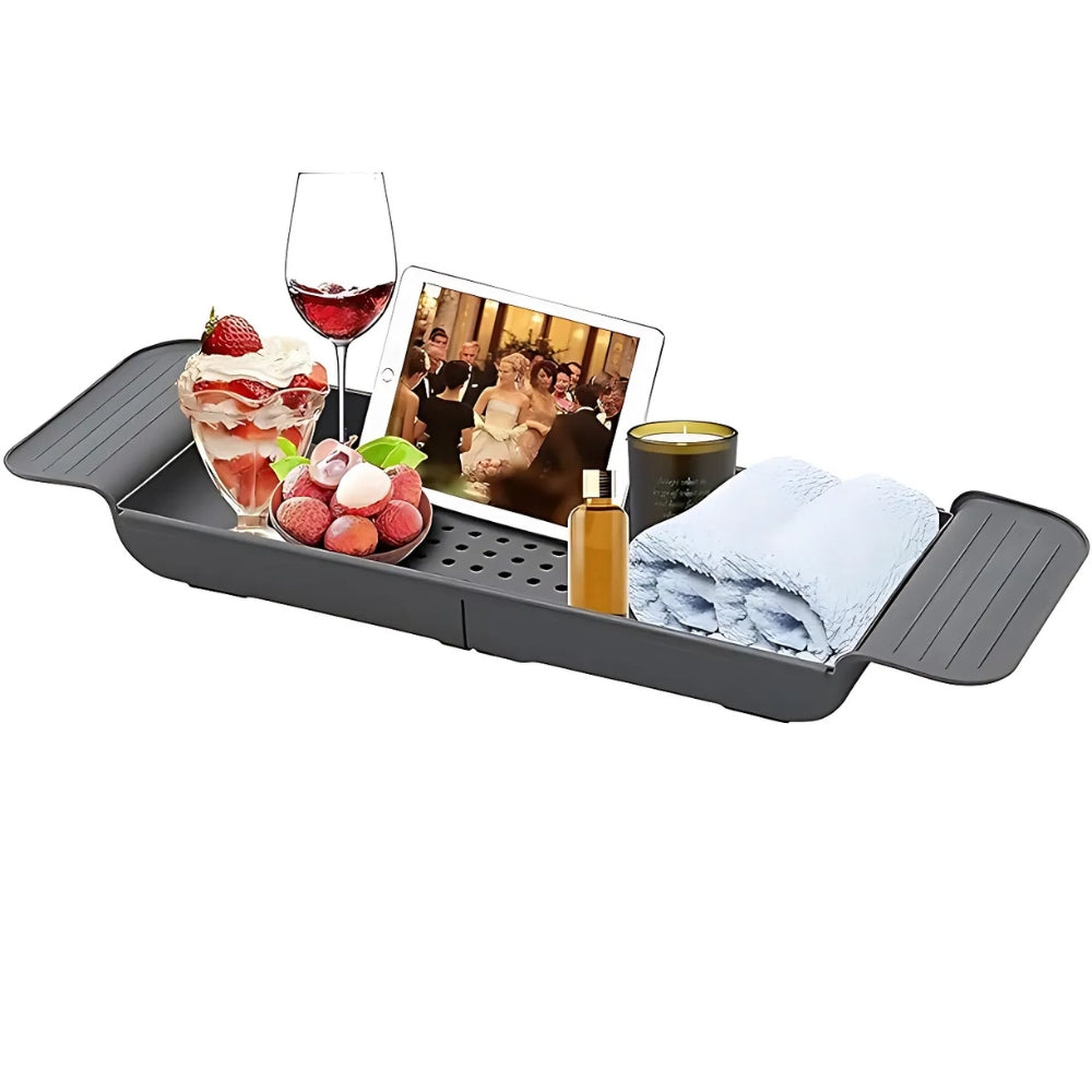 Luxury Bathtub Organizer for Relaxing Soaks