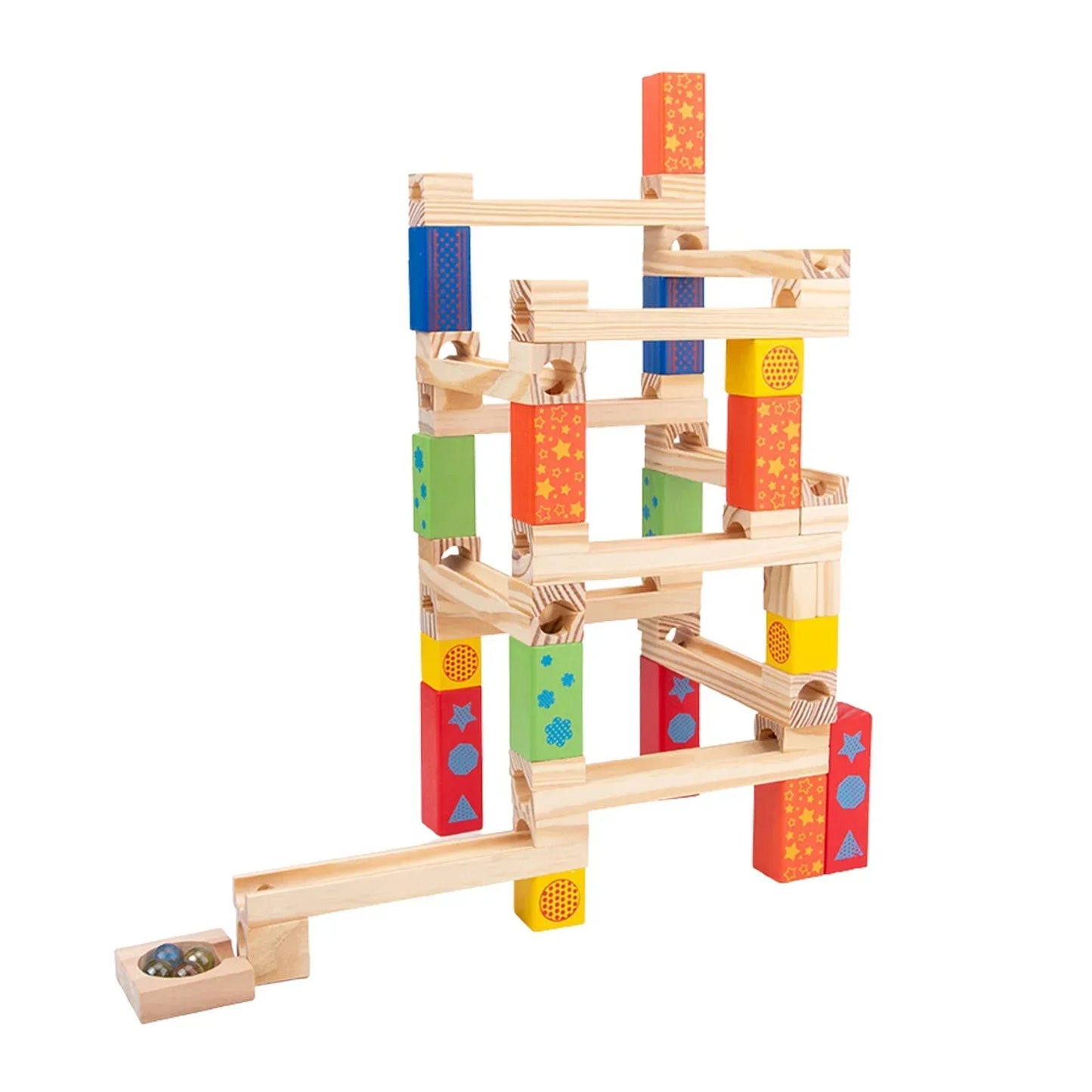 Endless Marble Run Set for Creative Building Play