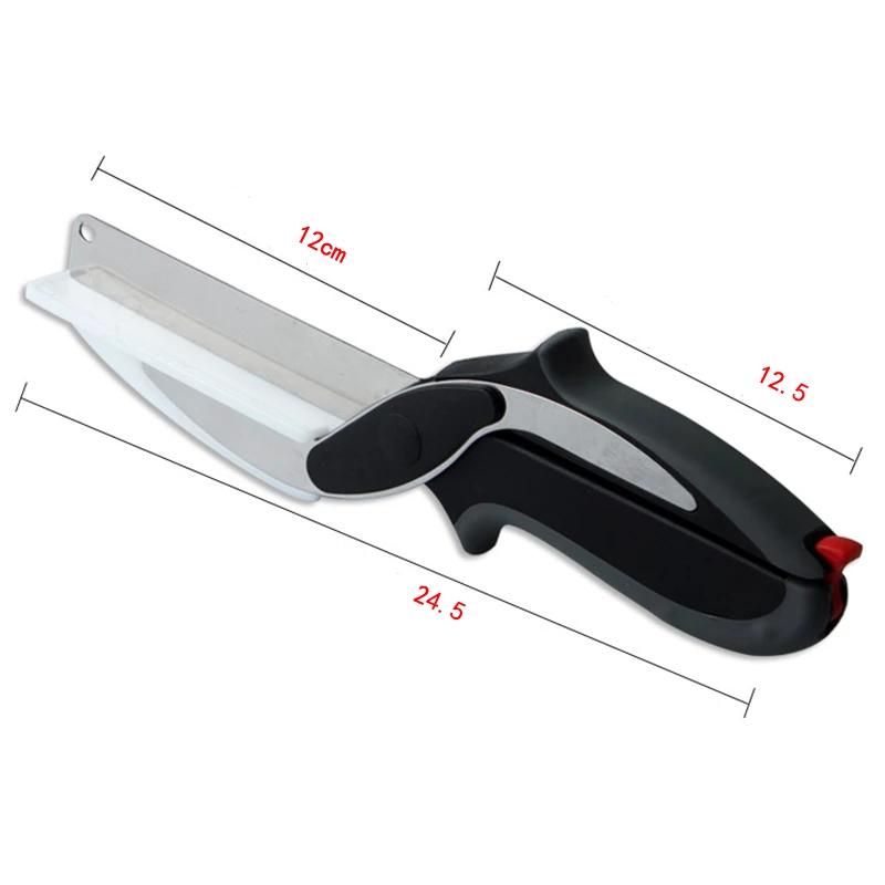 Versatile Kitchen Shears with Cutting Board Combo
