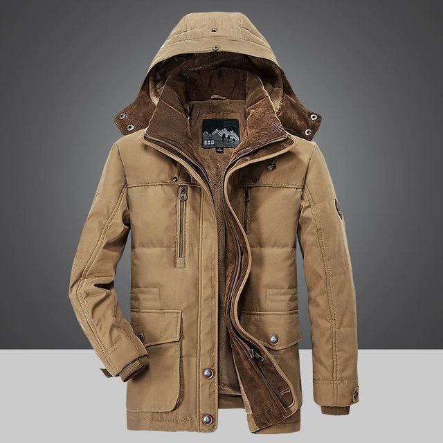 Winter Parka Jacket for Men - Warm and Cozy Outerwear