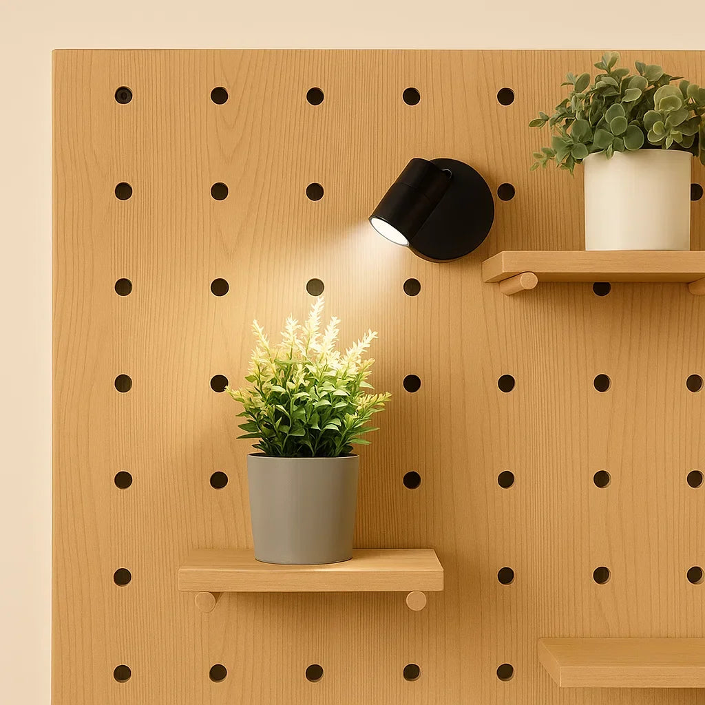 LED Wall Spotlight with Adjustable Design