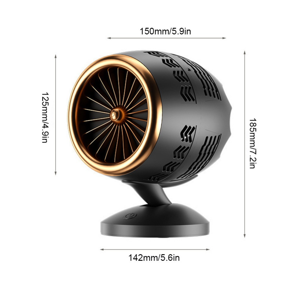 Compact Portable Kitchen Smoke Extractor Fan – Adjustable and Silent