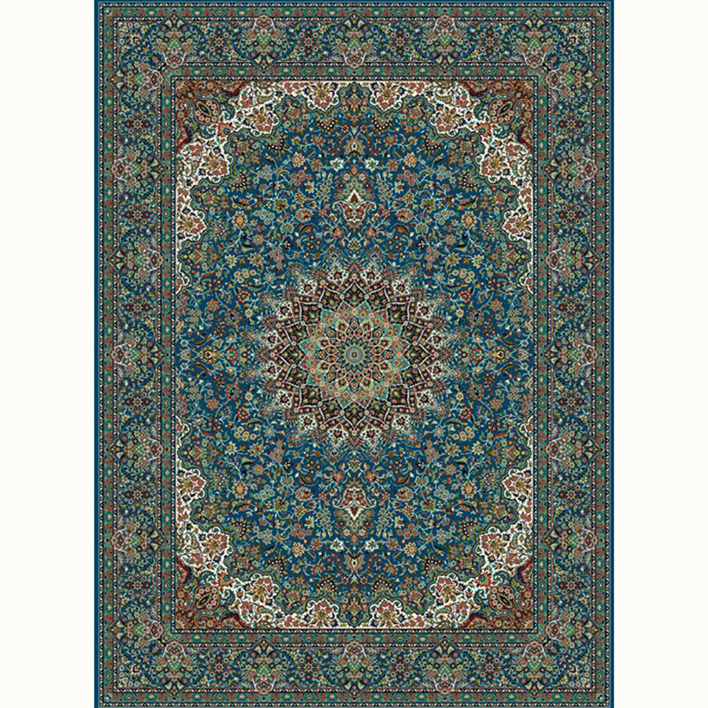 Vibrant Moroccan-Inspired Area Rug - Pet-Friendly & Washable