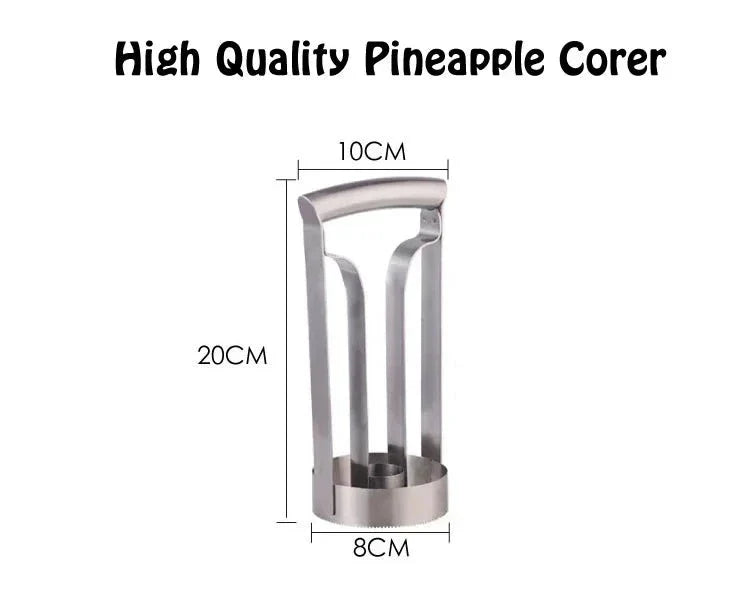 Quick Pineapple Slicer – Stainless Steel Cutter Tool