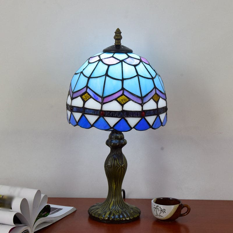 Decorative Glass Table Lamp with Elegant Design