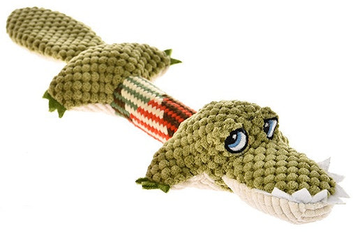 CuddleBuddy Croc - Plush Toy with Squeaker Fun