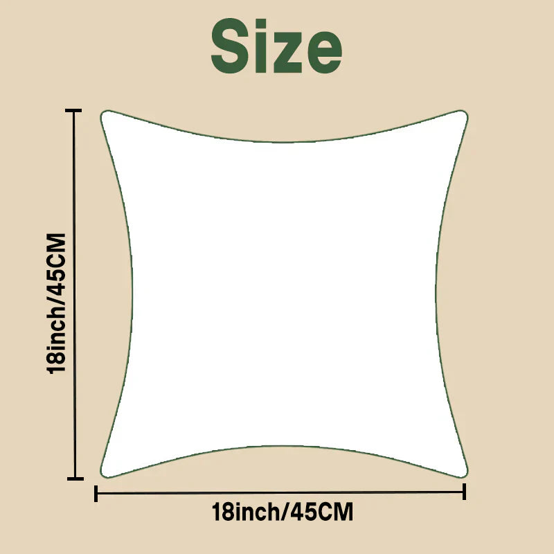 Set of 4 Decorative 3D Covers for Christmas