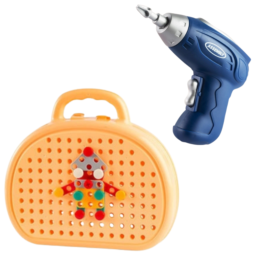 Educational Puzzle Toy and Drilling Set