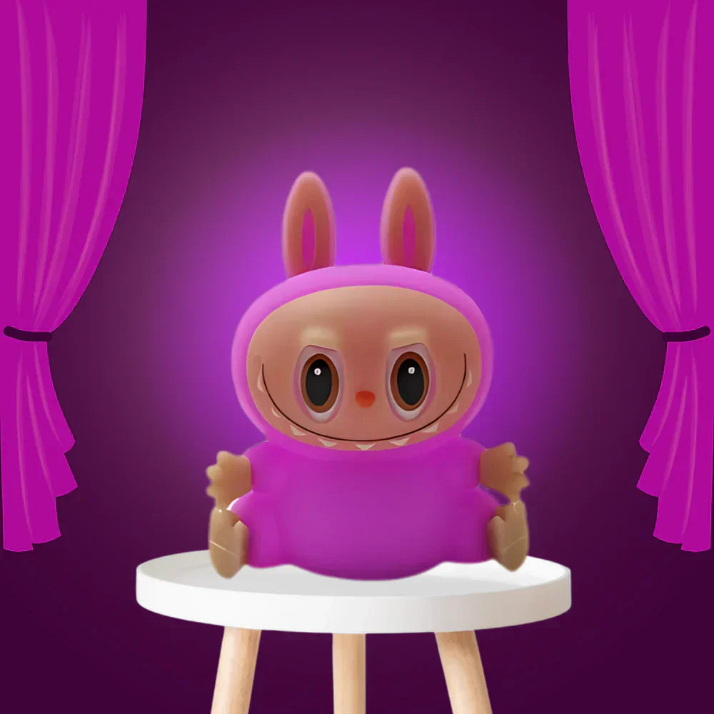 Cozy Night Light with Plush Animal Design