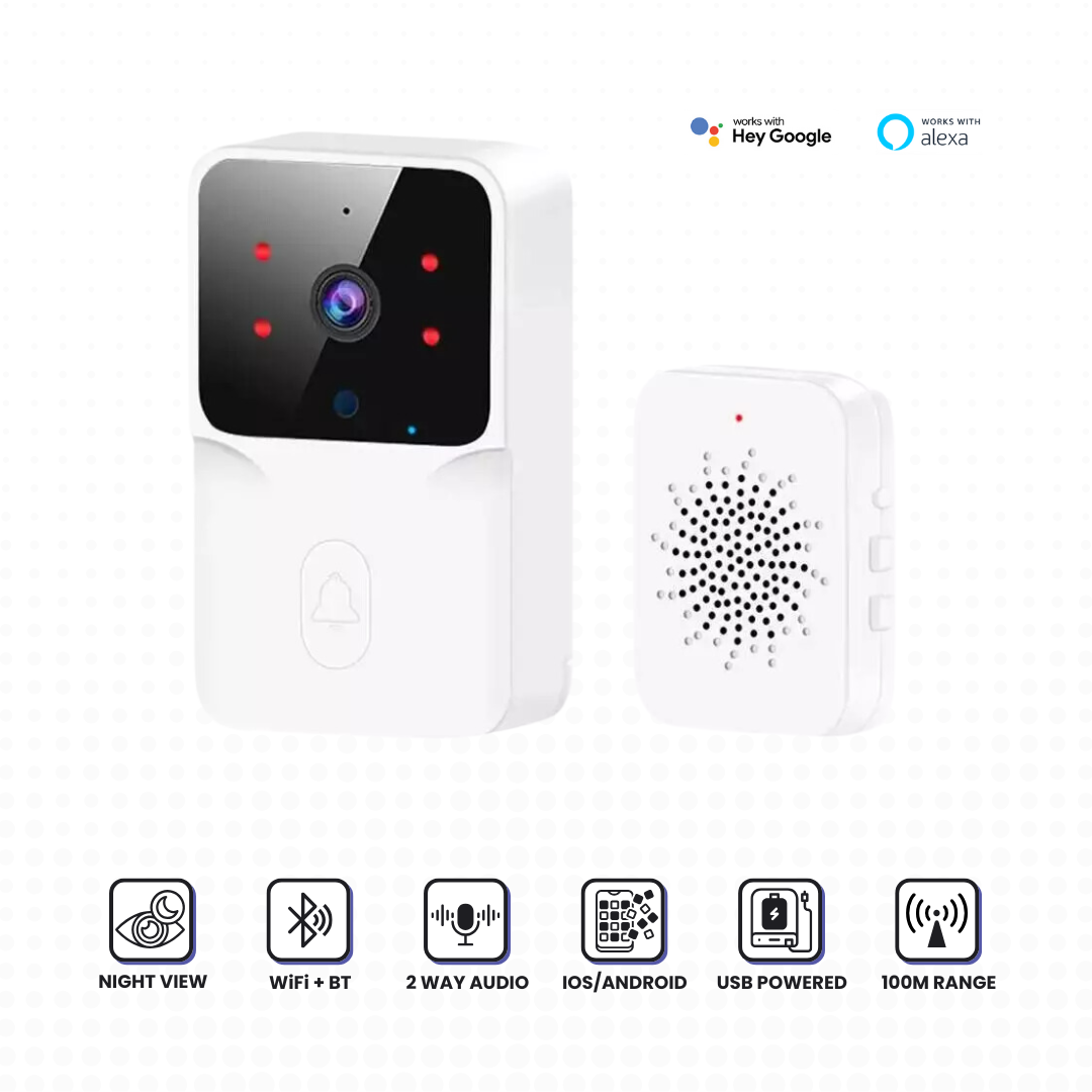 Smart Wireless Doorbell Camera for Ultimate Home Security