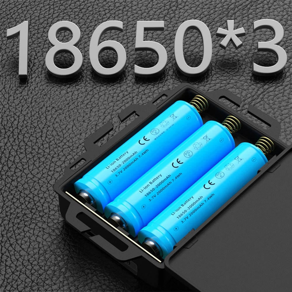 10,000 Lumen Headlamp with Adjustable Beam and Power Bank Function