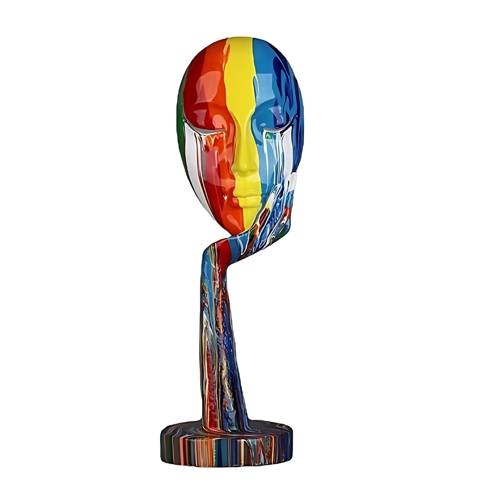 Vibrant Muse Contemporary Art Figurine
